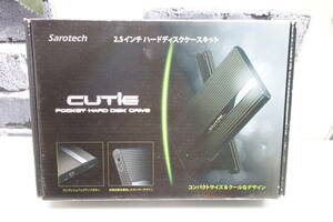 Sarotech Cutie USB2.0対応 2.5インチ IDE 9.5mm厚　ハードディスクケースキット FHD-257UK/B