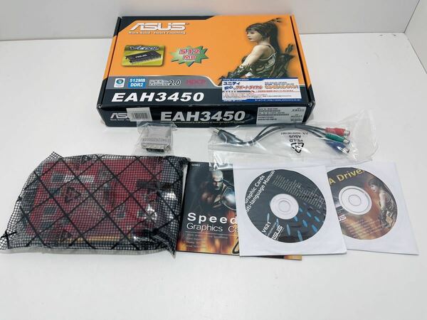 Q026 未開封品 ASUS EAH3450 HTP 512M PCIExp 512MB ビデオカード