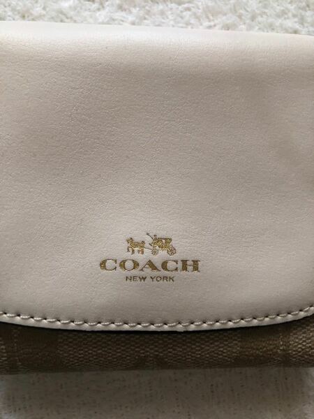 COACH 三つ折り財布 小銭入れ