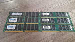 DDR SDRAM 512MB×6枚セット
