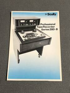  fish net - tape recorder catalog Scully 280-B