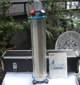 TASCO・JAPAN/冷凍機＆クーラーメジャーシリンダー中古完動品0303