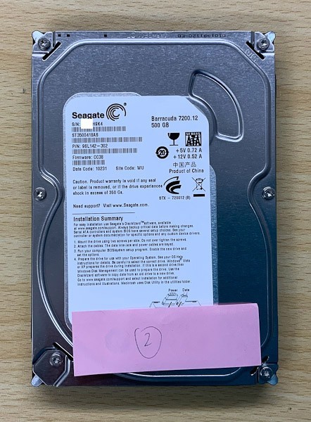 SEAGATE ST3500418AS (500GB SATA300 7200) オークション比較 - 価格.com