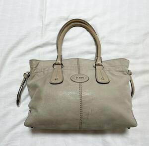 Made in Italy TOD'S Tod's logo leather handbag and, Tod's, bag, bag