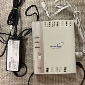送料無料 匿名配送 NEC 無線LAN WiFi ルーター Aterm WR8500N 説明書付き 電源入ります ジャンク扱い 日本製
