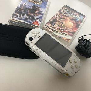 PSP本体 ソニー SONY セット売り　モンハン2 ファンタシースターポータブル