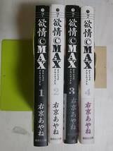 右京あやね　文庫「欲情　C　MAX　　ヨクジョウクライマックス」全4巻　送料込み_画像5