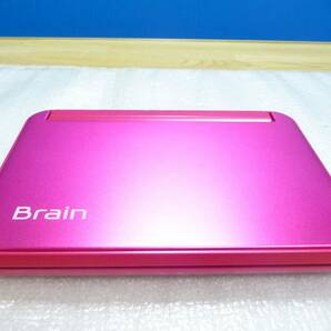 ◆展示美品 SHARP シャープ カラー電子辞書 Brain(ブレーン) PW-G4200-P ピンク [中学生向けモデル/110コンテンツ収録] 1点限り