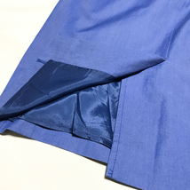 正規 春夏MAXMARA タイトスカート マックスマーラ ブルー系 ポケットあり 薄手2103HN-18-3*/#8_画像5