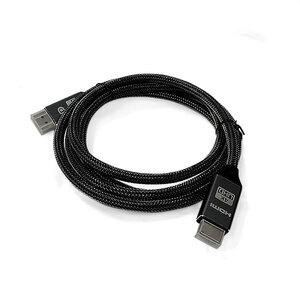 【E0063】DisplayPort to HDMI メッシュケーブル　2K対応　4K UHD対応　大画面での動画再生にオススメ