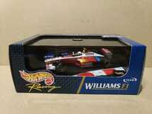 送料無料　未使用 1/43 Williams FW21 Alessandra Zanardi F1 Car / Hot Wheels 24524 mattel racing マテル ホットウィール ザナルディ _画像2