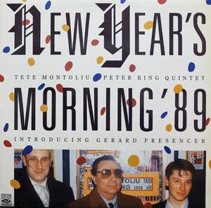 【廃盤2LP】Tete Montoliu / Peter King Quintet / New Year's Morning '89