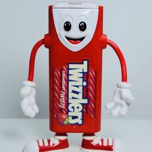 Twizzlers トゥイズラー アメリカン グミ ディスペンサー お菓子 フィギュア TOY アドバタイジング キャラクター 企業物 ビンテージ 90s_画像1