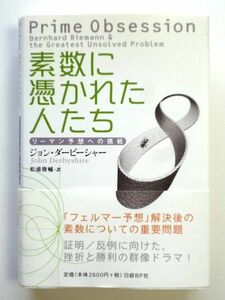 素数に憑かれた人たち リーマン予想への挑戦 / John Derbyshire (著) 松浦俊輔 (訳) 日経BP / 送料520円