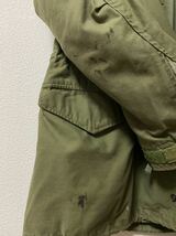 US ARMY M-65 フィールドジャケット SMALL LONG アルミジップ USED MILITARY JACKET 米軍実物 USA製 ミリタリージャケット_画像10