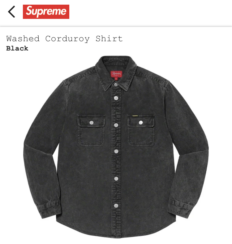 Supreme - 【美品】 SUPREME / シュプリーム | 2024SS | Washed