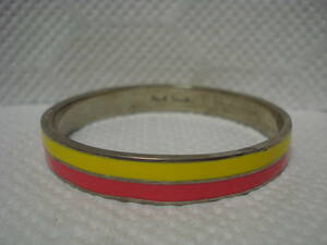 ☆ Bangle Paul Smith Bangle ☆ Желтый желтый x розовый браслет