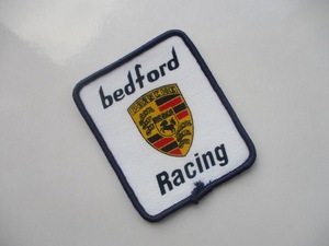 ビンテージ bedford Racing ベッドフォード レーシング トラック プリント ロゴ 馬 ワッペン/ F1 アメリカ 自動車 整備 古着 アメカジ 19