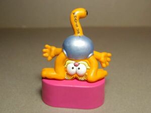 Garfield ガーフィールド PVCフィギュア付鉛筆削り 股下から覗く BULLYLAND