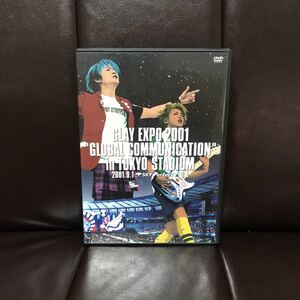 ディスク1枚欠　GLAY EXPO 2001 GLOBAL COMMUNICATION in TOKYO STADIUM DVD