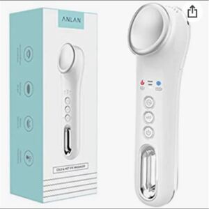 【温冷ケア】目元マッサージャー アイマッサージャー 温度調節 目元ヒーター USB充電式 振動 エステ 美顔器