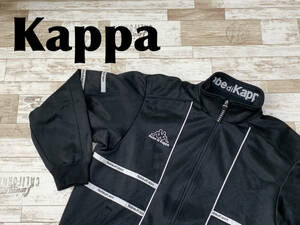 * free shipping * Robe di Kappa Kappa old clothes jersey jersey men's M black tops used prompt decision 