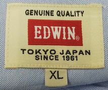 ●EDWIN*長袖シャツ*XLサイズ*メンズ*エドウィン*ブルー*フォーマル*カジュアル　＃3749_画像3