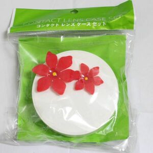 a04804 un- two trade contact lens case ba Rune red 12106[ outlet ]