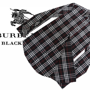 極美品★BURBERRY BLACK LABEL　フルチェックシャツ　サイズ２