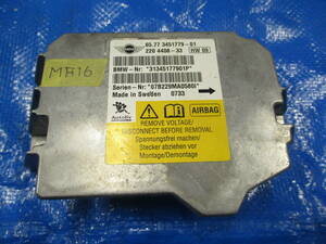 *BMW MINI Mini R56 MF16 air bag computer breakdown code . warning light. lighting is is not letter pack post service shipping postage 520 jpy *