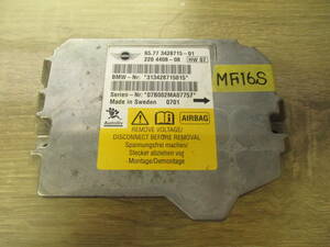 *BMW MINI Mini R56 MF16S Cooper S air bag computer breakdown code is not letter pack post service shipping. postage 520 jpy *