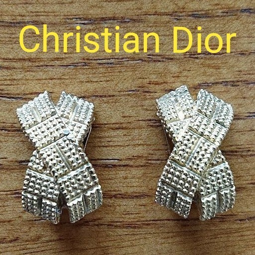 値下げ【Christian Dior 】ヴィンテージイヤリング