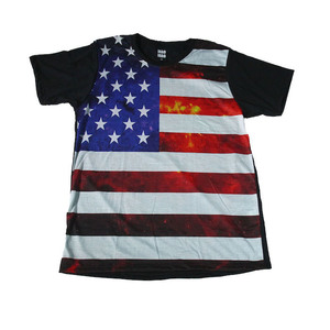 アメリカ 国旗 応援 スポーツ フラッグ オリンピック ストリート系 デザインTシャツ おもしろTシャツ メンズTシャツ 半袖 ★E416M