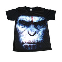 猿の惑星 ハリウッド 映画 インパクト オンライン ストリート系 スケーター デザインTシャツ おもしろTシャツ メンズTシャツ 半袖 ★E489XL_画像1