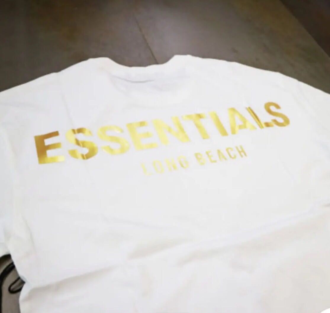 在庫あり/即出荷可】 ロングビーチ限定「FOG」 EssentialsTシャツ 