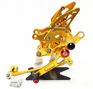  high quality model Aprilia RSV4 Factory R back step step 2009~2012 Gold 