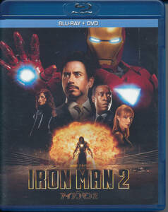 MCU/アイアンマン2★2BD)特典ディスク付き★DVD無し★(マーベルMarvelアベンジャーズAvengers)Iron Man2