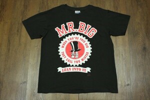 MR.BIG　ミスタービッグ　1991　ビンテージ　Tシャツ　L　USA製　