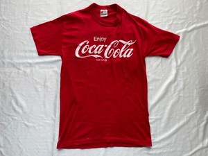 80s USA製 ビンテージ Tシャツ Coca Cola コカコーラ　 M　