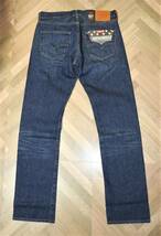 即決【新品】 LEVI'S ★ 米国製 501 セルビッチデニム 00501-2455 (W34/L34) ★ リーバイス 赤耳 USA アメリカ製 セルビッジ_画像3