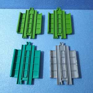  Plarail [ including in a package OK] garter .4 piece green emerald green silver 