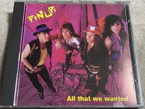 [グラムロック] PINUPS - ALL THAT WE WANTED 94年 廃盤 レア盤