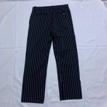 36 ★新品未使用★ Supreme 21SS Work Pant Black Stripe ワークパンツ ブラックストライプ 完売品 XLサイズ 希少 即完売_画像5