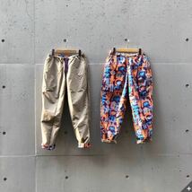 新品 WILDTHINGS ワイルドシングス × Kentaro Okawara BEAVER別注 MOTION EAZY LUX PANTS サイズM ベージュ × パープル_画像8