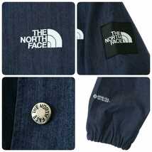 新品完全未開封! 20AW THE NORTH FACE ノースフェイス 正規品 NP12042 GORE-TEX GTXデニムコーチジャケット ナイロンインディゴデニム XL_画像5