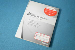 Microsoft　総合オフィスソフト 【Office Personal 2007】　◆K-477(0331)◆