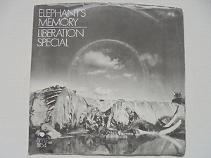 Appleシングルレコード ELEPHANTS MEMORY『 LIBERATION SPECIAL 』US盤 Apple 1854 美品