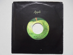 Appleシングルレコード BADFINGER『 NO MATTER WHAT 』US盤 Apple 1822 美品