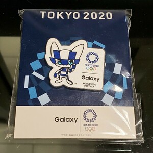非売品 GALAXY TOKYO 2020 オリンピック ピンバッジ