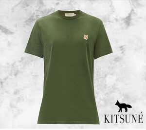 メゾンキツネ maison kitsune ワンポイントロゴ 半袖 Tシャツ